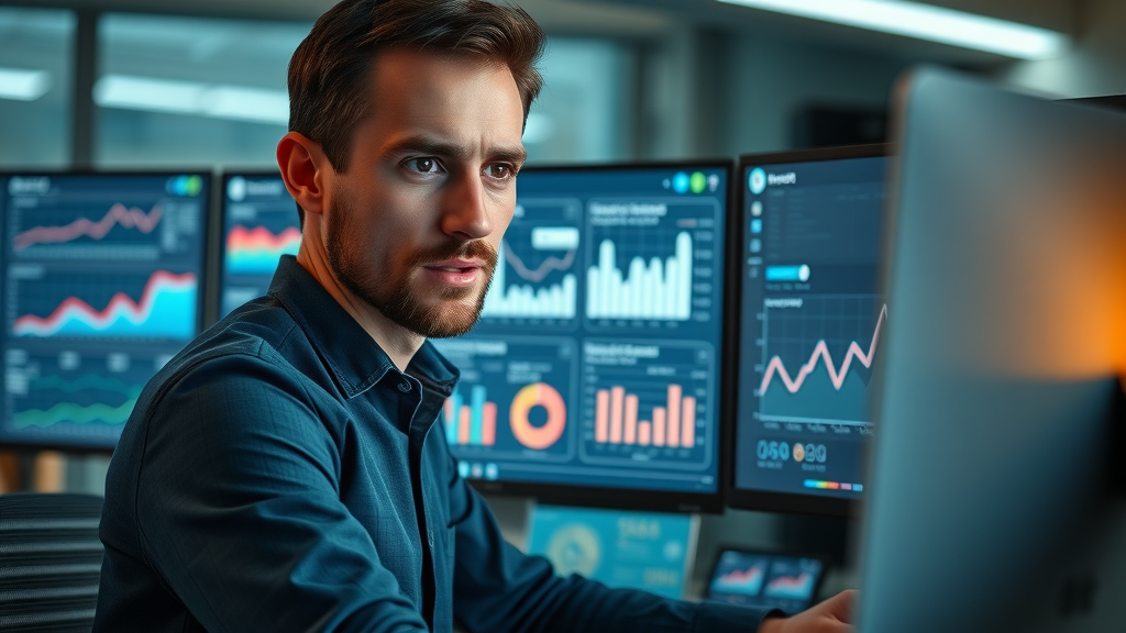 detailed analytics dashboard tracking email marketing metrics for local business