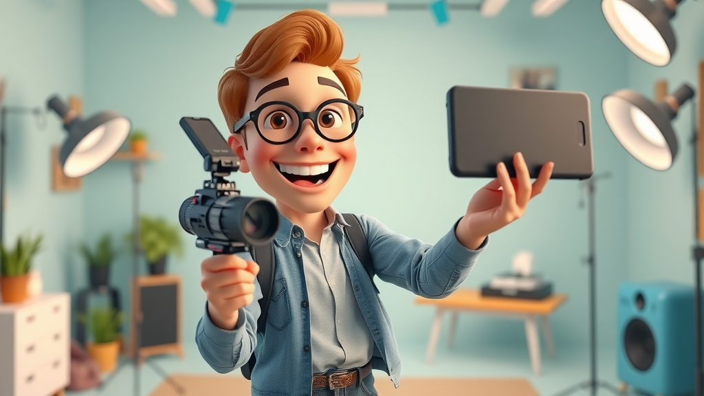 authentic entrepreneur filming an Instagram story for engagement tactics on social media for small business