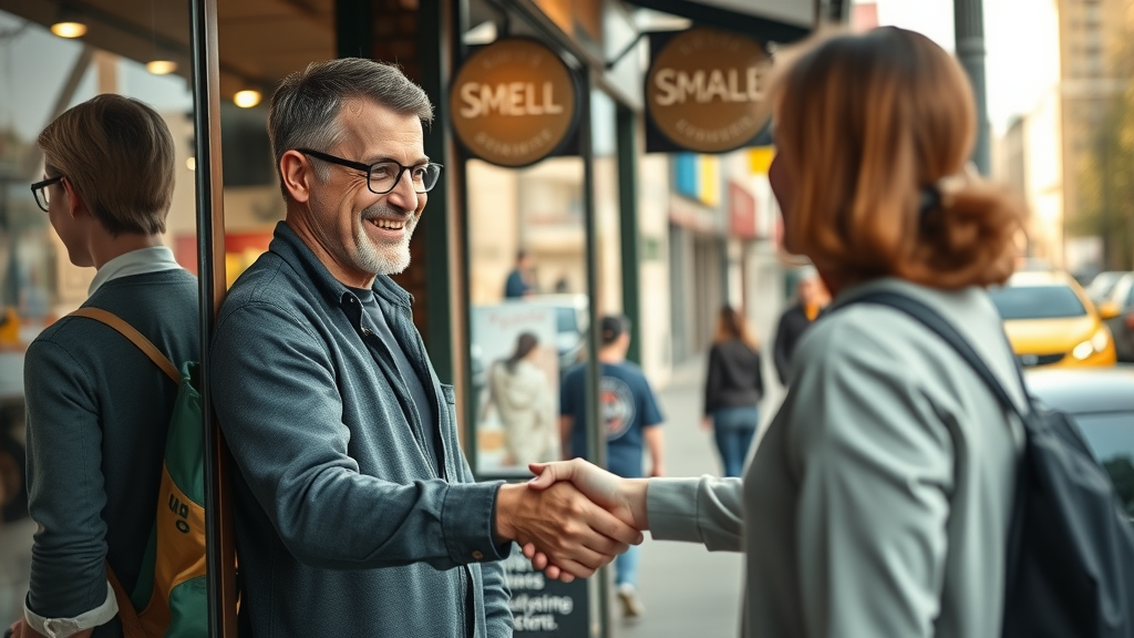 inspiring small business storefront illustrating how to generate leads for local business