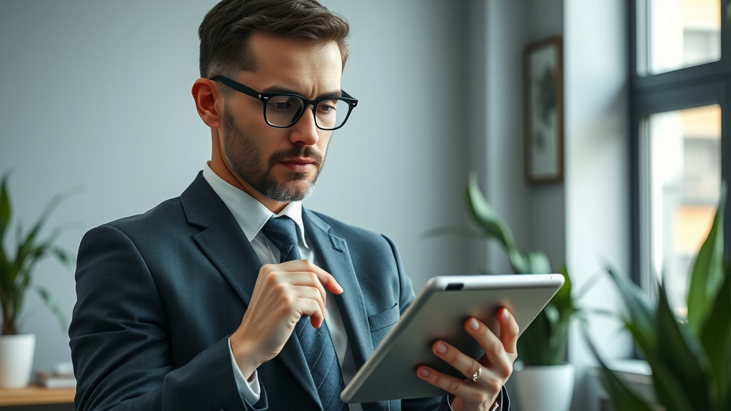businessperson reviewing location data privacy consent; privacy in location-based marketing