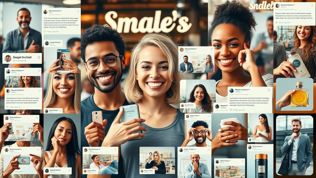 examples of small businesses thriving with brand awareness on social media, showing customer interaction and unique products