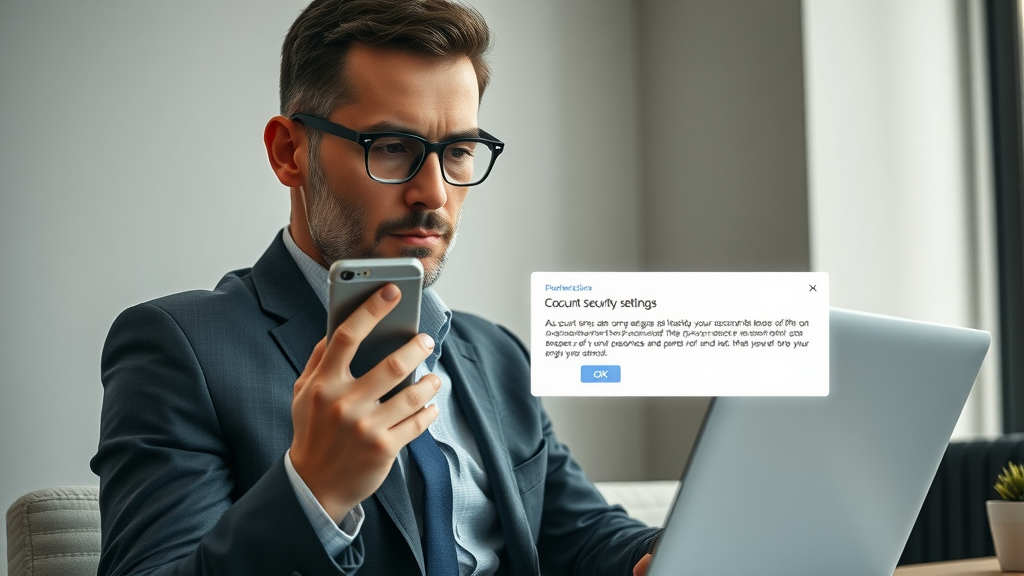 manage google business account - business owner checking google account security and backup