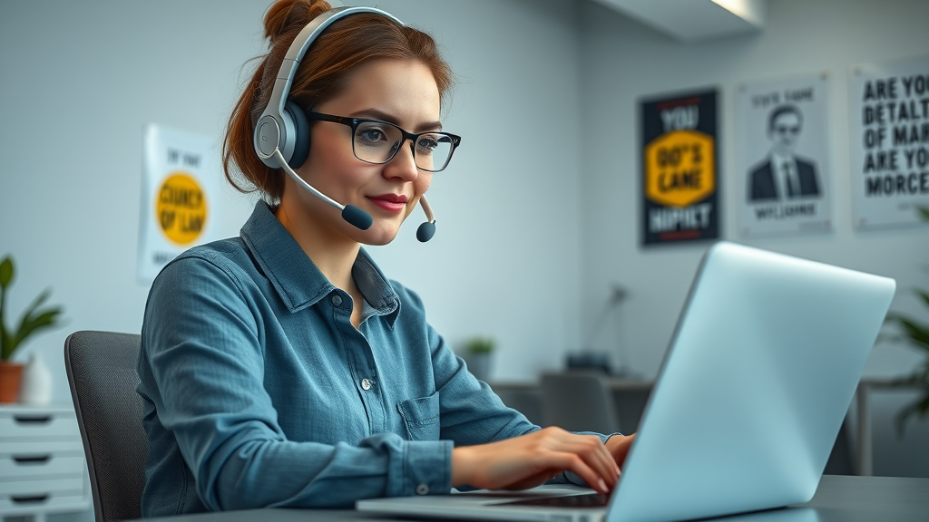 google my business review response customer service professional typing laptop modern office negative review