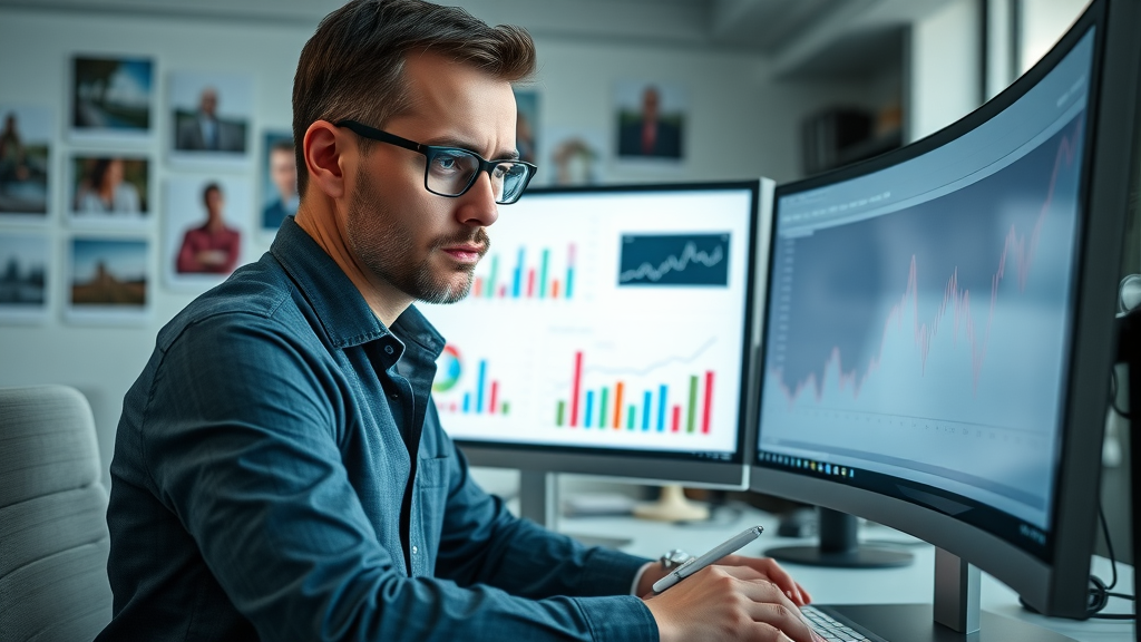 dynamic digital ad campaign analysis by small business owner tracking ads for local performance