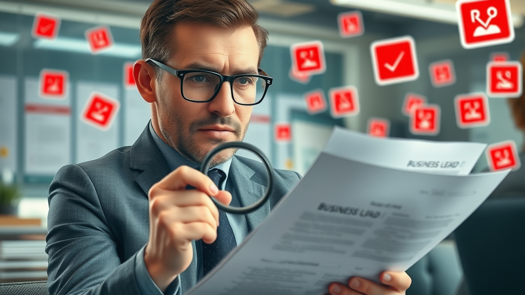 verifying quality of business leads | lead list, business leads, sales lead quality