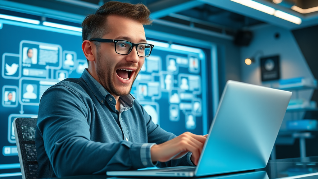 social media for customer acquisition - business owner tracking notifications on digital platforms