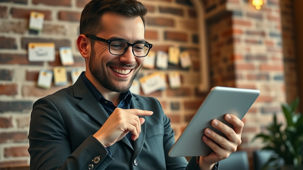 Business manager responding to customer reviews on Google Business for local seo authority and higher ranking