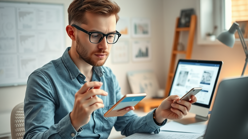 user experience for conversion rate optimization - UX specialist testing mobile and desktop site