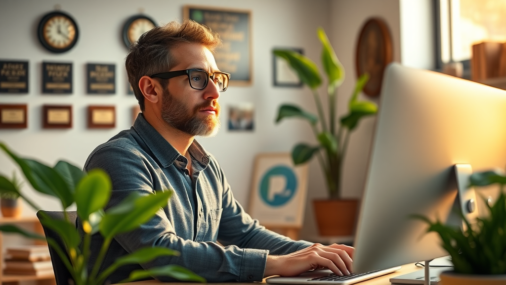 Business owner responding to reviews on Google Business Profile for better engagement