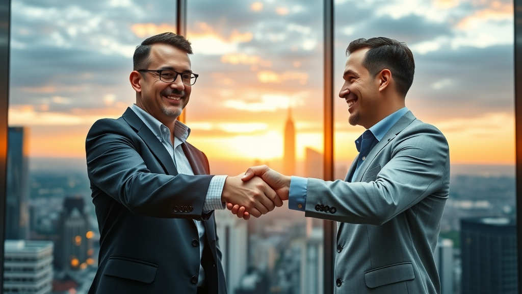 Corporate leaders collaborating with digital partners to expand brand communities